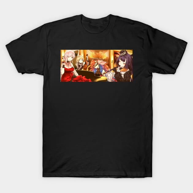 quartet T-Shirt by harayamanawari